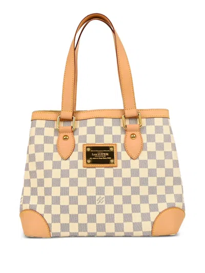 Pre-owned Louis Vuitton 2009 Hampstead Pm Tote Bag In Neutral