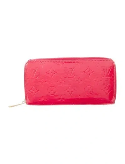 Pre-owned Louis Vuitton 2009 Lv Monogram Zippy Wallet In Pink