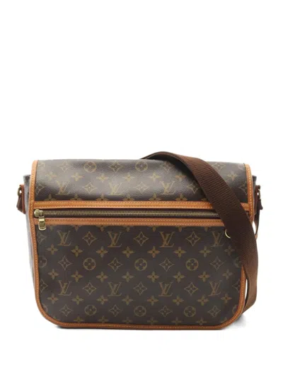 Pre-owned Louis Vuitton 2009 Messenger Gm Monogram Shoulder Bag In Brown