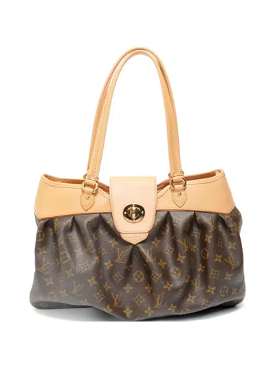 Pre-owned Louis Vuitton 2009 Mm Boetie Shoulder Bag In Brown