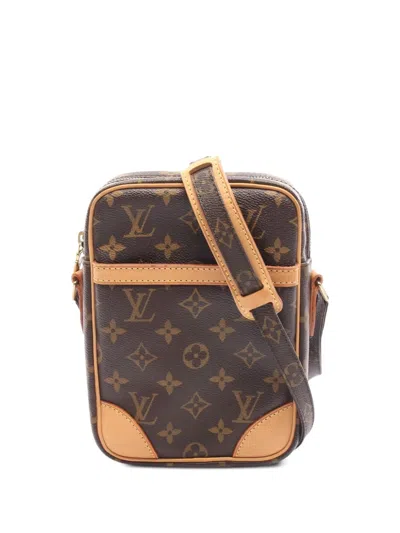 Pre-owned Louis Vuitton 2009 Monogram Danube Crossbody Bag In Brown