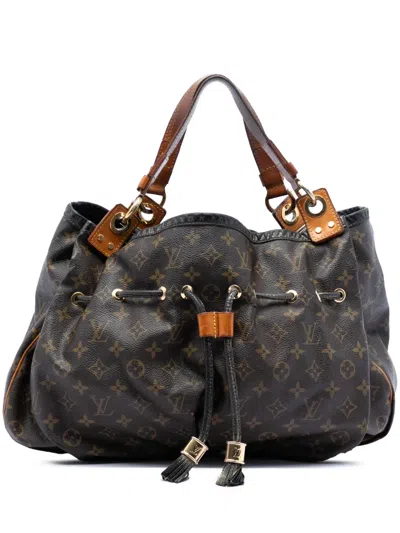 Pre-owned Louis Vuitton 2009 Monogram Irene Tote Bag In Brown