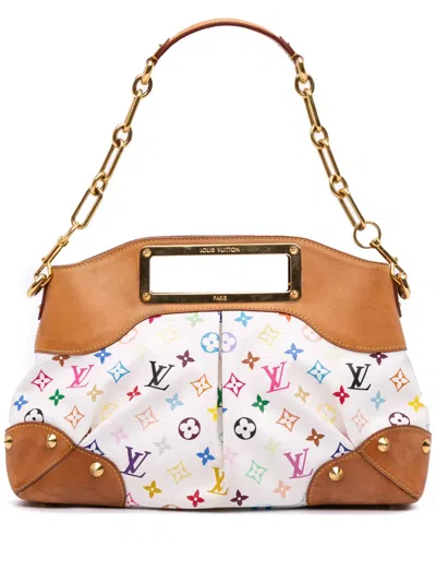 Pre-owned Louis Vuitton 2009 Monogram Multicolore Judy Mm Satchel
