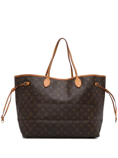 Pre-owned Louis Vuitton 2009 Monogram Neverfull Gm Tote Bag