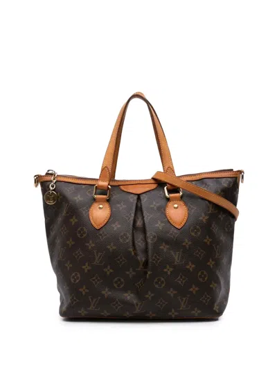 Pre-owned Louis Vuitton 2009 Monogram Palermo Pm Satchel