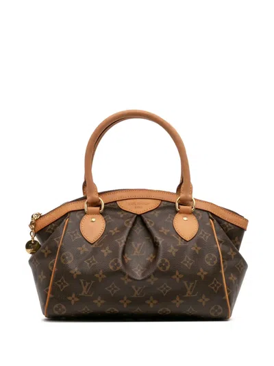 Pre-owned Louis Vuitton 2009 Monogram Tivoli Pm Handbag In Brown