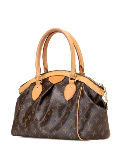 Pre-owned Louis Vuitton 2009 Monogram Tivoli Pm Handbag In Brown