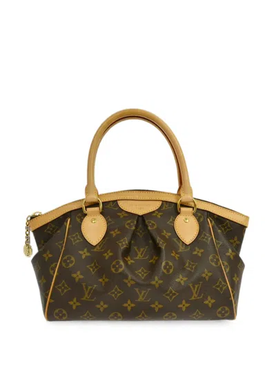 Pre-owned Louis Vuitton 2009 Monogram Tivoli Tote Bag In Brown