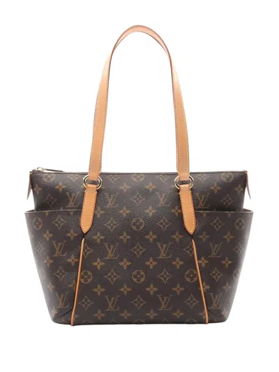 Pre-owned Louis Vuitton 2009 Monogram Totally Pm Tote Bag In Brown