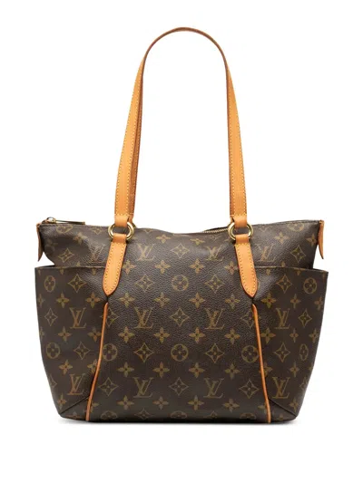 Pre-owned Louis Vuitton 2009 Monogram Totally Pm Tote Bag In Brown