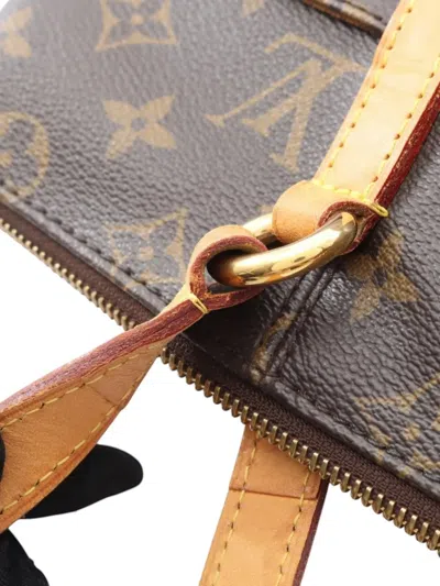 Pre-owned Louis Vuitton 2009 Monogram Totally Pm Tote Bag In Brown