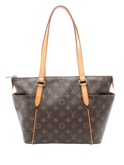 Pre-owned Louis Vuitton 2009 Monogram Totally Pm Tote Bag In Brown