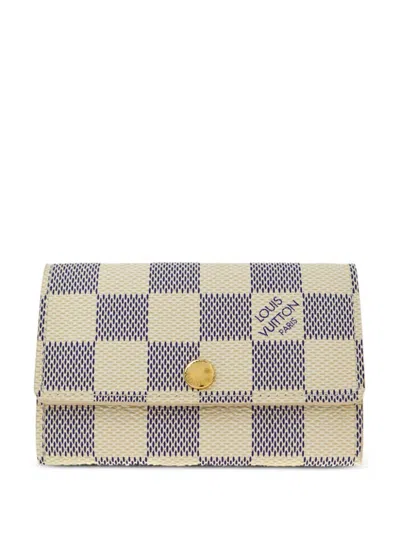 Pre-owned Louis Vuitton 2009 Multiclés Key Case In White