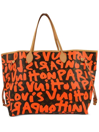 Pre-owned Louis Vuitton 2009 Neverfull Gm Tote Bag In Brown