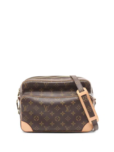 Pre-owned Louis Vuitton 2009 Nile Shoulder Bag In Brown