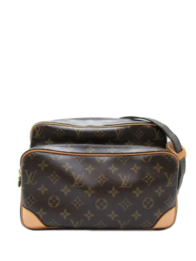 Pre-owned Louis Vuitton 2009 Nile Shoulder Bag In Brown