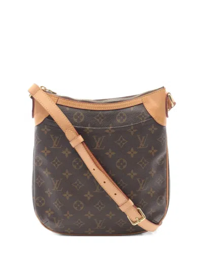 Pre-owned Louis Vuitton 2009 Odeon Shoulder Bag In Brown