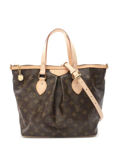 Pre-owned Louis Vuitton 2009 Palermo Pm Handbag In Brown