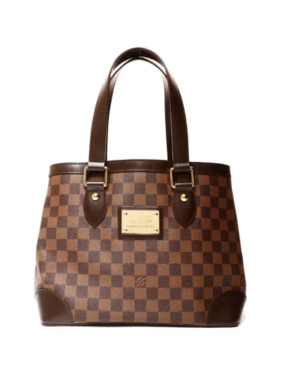Pre-owned Louis Vuitton 2009 Pm Hampstead Shoulder Bag In Brown