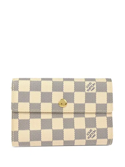 Pre-owned Louis Vuitton 2009 Portefeuille Alexandra Wallet In 白色