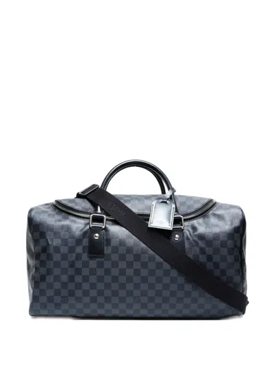 Pre-owned Louis Vuitton 2009 Roadster 50 Keepall Bag In Gray
