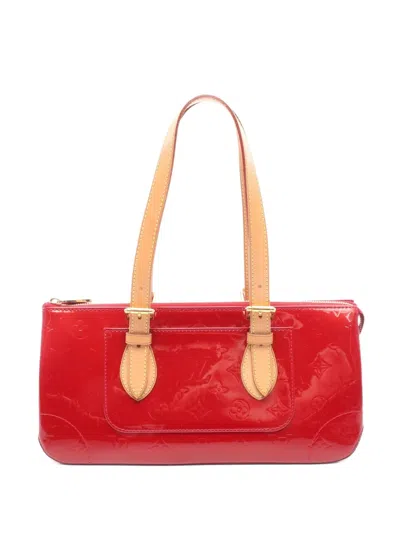 Pre-owned Louis Vuitton 2009 Rosewood Avenue Shoulder Bag In Red