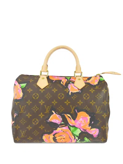 Pre-owned Louis Vuitton 2009  Speedy 30 Handbag In Brown