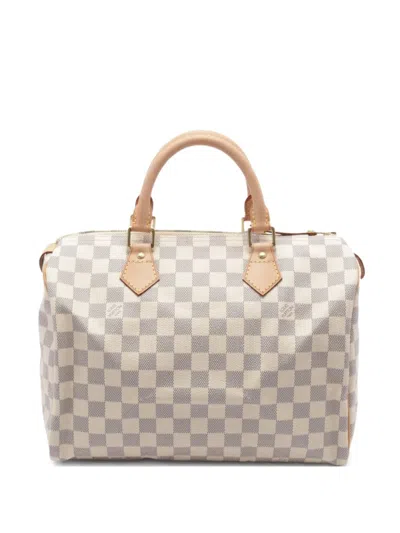 Pre-owned Louis Vuitton 2009 Speedy 30 Handbag In Neutrals