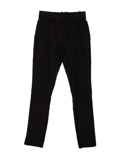 Pre-owned Louis Vuitton 2009 Straight Leg Pants In Black