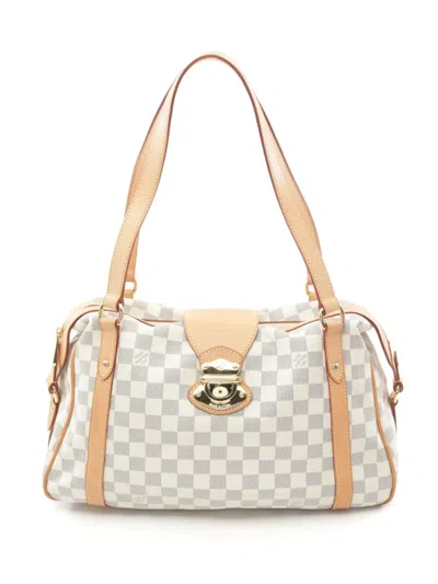 Pre-owned Louis Vuitton 2009 Stresa Pm Shoulder Bag In White