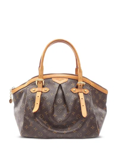 Pre-owned Louis Vuitton 2009 Tivoli Gm Monogram Canvas Tote Bag In Brown