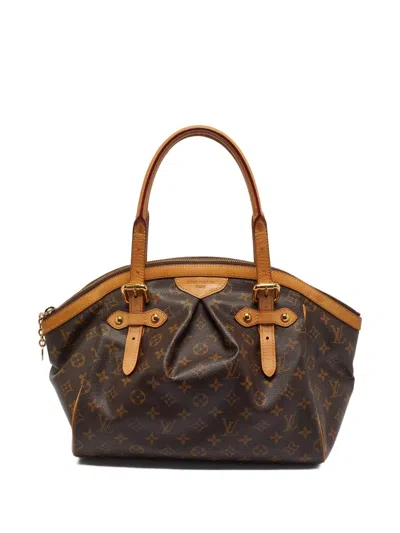 Pre-owned Louis Vuitton 2009 Tivoli Monogram Tote Bag In Brown