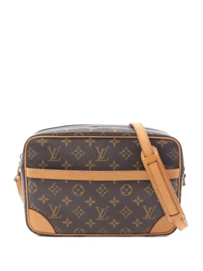 Pre-owned Louis Vuitton 2009 Trocadero 27 Leather Shoulder Bag In Brown