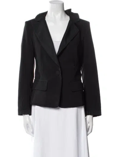 Pre-owned Louis Vuitton 2009 Wool Blazer In Black
