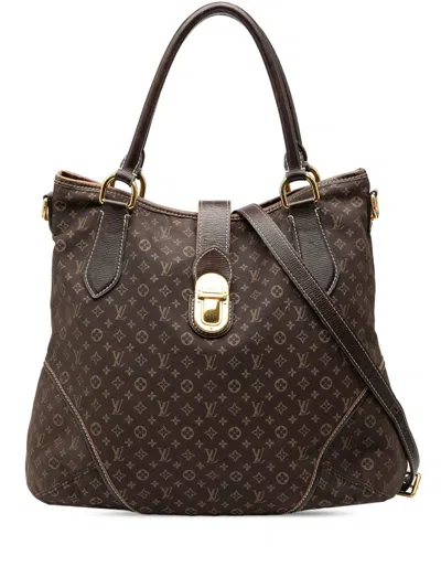 Pre-owned Louis Vuitton 2010-2011 Monogram Idylle Elegie Satchel In Brown