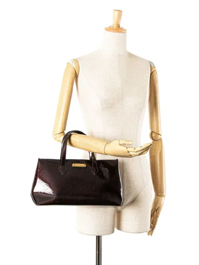 Pre-owned Louis Vuitton 2010-2015 Monogram Vernis Wilshire Pm Handbag