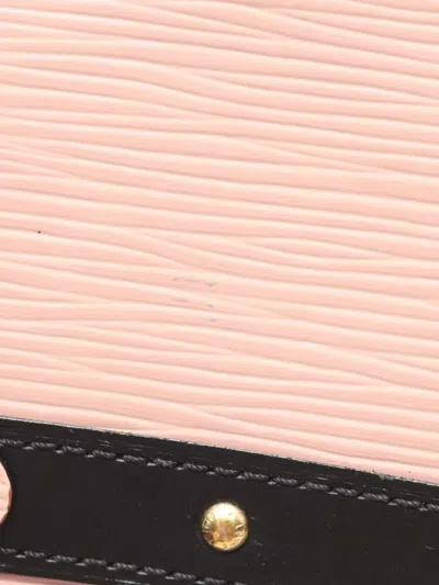 Pre-owned Louis Vuitton 2010-2025 Epi Trunk Clutch Crossbody Bag In Pink
