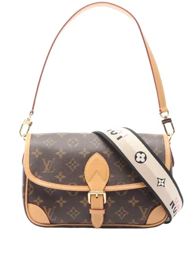 Pre-owned Louis Vuitton 2010-2025 Monogram Diane Satchel In Brown