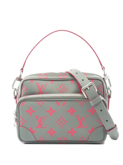 Pre-owned Louis Vuitton 2010-2026 Monogram Glow Nil Crossbody Bag In Gray