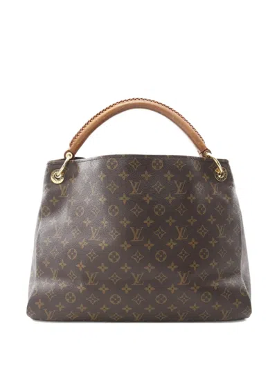 Pre-owned Louis Vuitton 2010 Artsy Mm Shoulder Bag In Brown