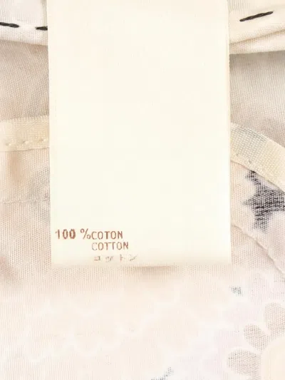 Pre-owned Louis Vuitton 2010 Bijou Floral-pattern Trousers In Neutral
