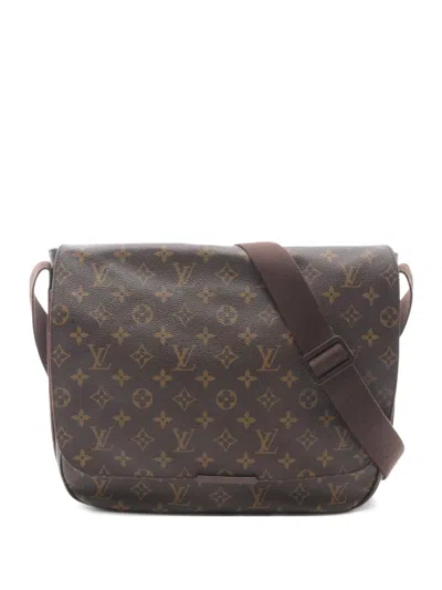 Pre-owned Louis Vuitton 2010 Bobour Mm Shoulder Bag In Brown