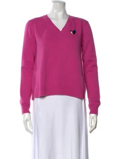 Pre-owned Louis Vuitton 2010 Cashmere Sweater In Pink