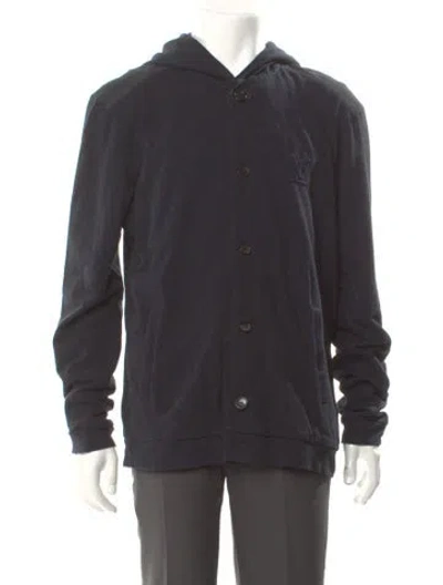 Pre-owned Louis Vuitton 2010 Crew Neck Hoodie In Black