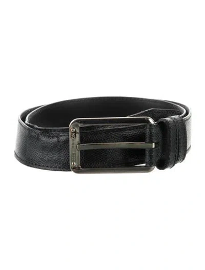 Pre-owned Louis Vuitton 2010 Damier Graphite Force Belt In Gray