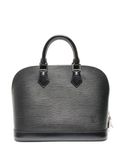 Louis Vuitton 2010 Epi Alma Pm Handbag In Black
