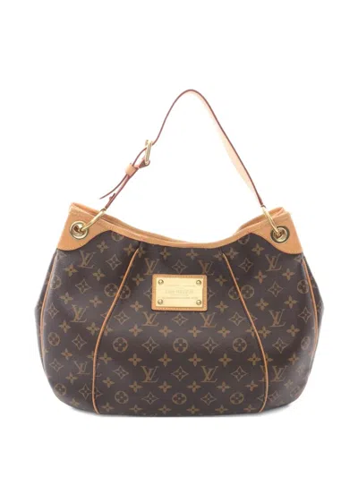 Pre-owned Louis Vuitton 2010 Galliera Pm Bag In Brown