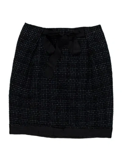 Pre-owned Louis Vuitton 2010 Knee-length Skirt In Blue