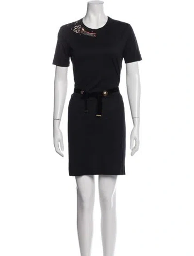 Pre-owned Louis Vuitton 2010 Mini Dress In Black