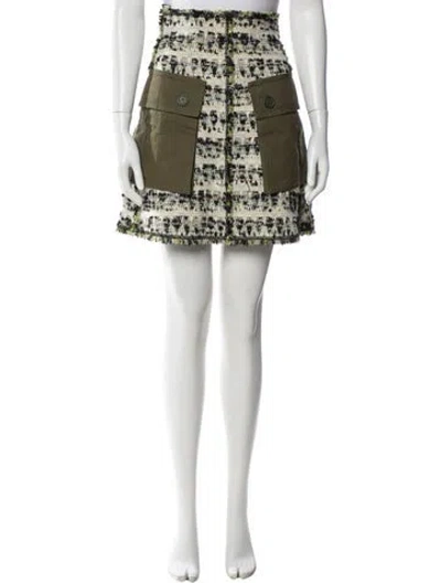 Pre-owned Louis Vuitton 2010 Mini Skirt In Green